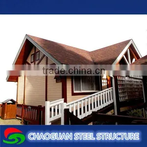 Economical Residential Living Prefab Wooden Villas thumbnail-1