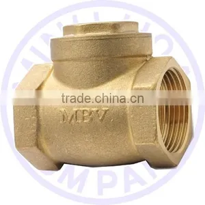 MBV Brand Brass Swing Check Valve 1/2" From VIET NAM - DN15 thumbnail-1