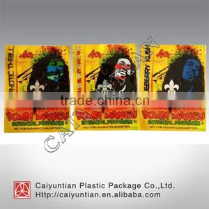 4g 10g Mr. Marley Plastic Herbal Incense Zipper Bag thumbnail-1
