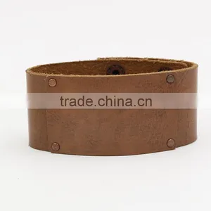 Leather Factory Produce Foreign Trade Leather Bracelet Genuine Leather Bracelets thumbnail-3