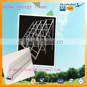 Anodized Silver /black Aluminum Extruded Profiles for Solar Energy Frames Manufacturer in CHINA thumbnail-2