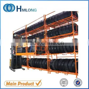 Stackable Auto Warehouse Storage Truck Tire Rack thumbnail-2