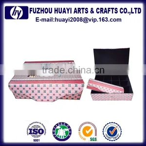 Sexy Custom Antique Handmade pu Leather Velvet Jewelry Box With Drawers thumbnail-2