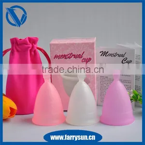 NEW Medical Silicone Ladies Menstrual Cup Reusable Medical Silicone Menstrual Cup thumbnail-4