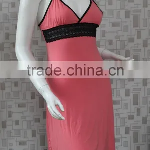 Red Cotton Sexy Lace Lady Lingerie thumbnail-2