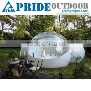 Outdoor Double Tunnel Inflatable Wedding Tent Inflatable Dome Tent Round Inflatable Bubble Tent thumbnail-1