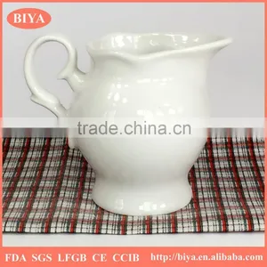 Chaozhou Produce Factory Directly Porcelain Small Sauce Pot Milk Jar,milk Pot, Juice Jar and Coffee Jar,spice Jar thumbnail-2