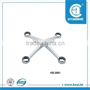 Four-arm Stainless Steel Glass Spider, Glass Fin Spider Fitting thumbnail-1