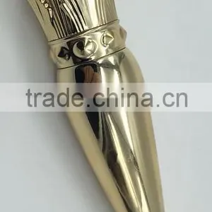 Lipstick Container With Crown Cap and Gold Plated Body thumbnail-4
