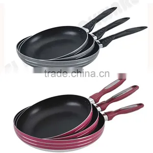 Pressed Aluminium Eco Ceramic Non-stick Fry Pan/cookware Set thumbnail-1