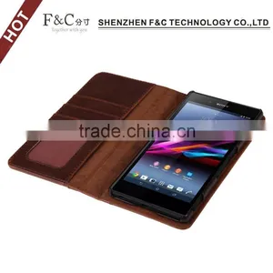 For Sony Xperia Z4 Book Style Case, Flip Cover Stand Case For Sony Xperia Z4, thumbnail-5