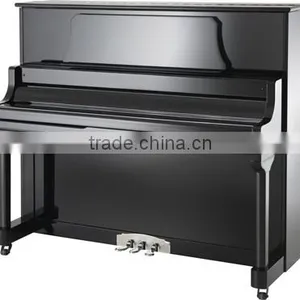 Schumann (DA1) Black 125 Upright Piano Musical Instruments thumbnail-1
