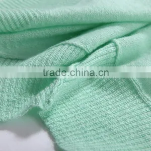 JS-16008 V Neck Slim Pattern Fancy Cashmere Women Sweater Design thumbnail-6