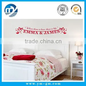 Personalised Lovebirds Wall Sticker Online thumbnail-1