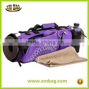 Yoga Mat Bag With Open Ends, Mobile Pocket and Water Bottle Holder - Keeps Your Mat Dry and Odorless Quality Choice thumbnail-4