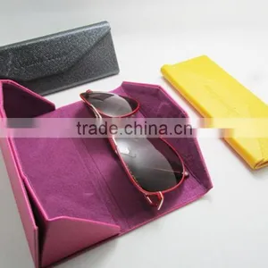 Custom Folding Glasses Case Leather Folding Glasses Cases thumbnail-3