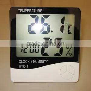 2016 Best Selling Ultra Mini LCD Digital Thermometer Hygrometer for Factory Whole Sale thumbnail-2