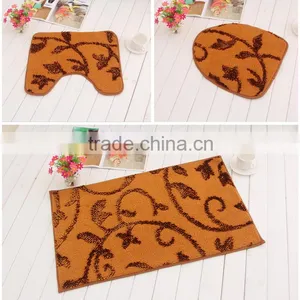 2015 New Design 3D Chenile Bath Mat 3 Sets/printed Mat 3sets/memory Foam Bath Mat 3sets thumbnail-2