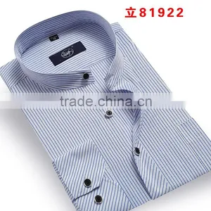 Hot Sasle Embroidered Custom Design Slim Fit Shirt for Man Quality Choice thumbnail-3