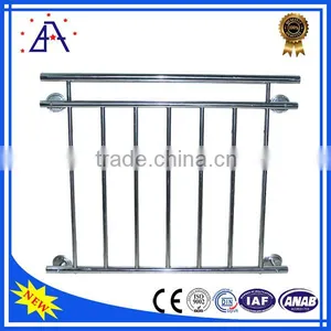 Custom Silver Anodized Aluminum Hospital Handrail thumbnail-1