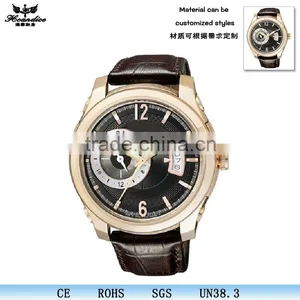 2013 Best Luxury Mens Gold Wrist Watch thumbnail-1
