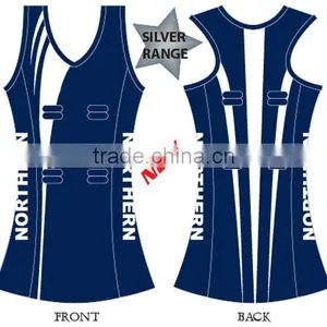 Yellow Color Beautiful Netball Dress Professional Manufacturer thumbnail-3