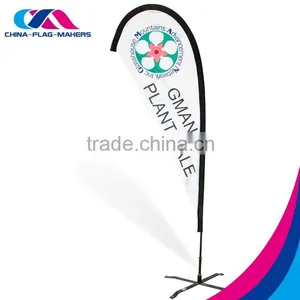 Cheap Teardrop Roadside Beach Flag and Banner,teardrop Banner Custom thumbnail-1