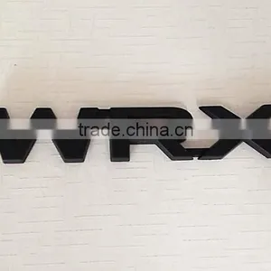 2015 Custom 3d Car Logo Plastic Chrome WRX Badge Emblem thumbnail-5
