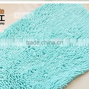 Long Pile Floor Mat With Anti Slip Base Shaggy Bath Mat thumbnail-2