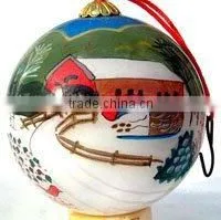 Colorful Ball Xmas Tree Ornament thumbnail-1