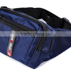 Blue 1680d Polyester Waist Bag thumbnail-1