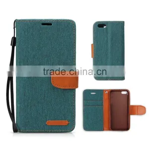 Fashion New Design Canvas Wallet Case for Iphone6/note5 thumbnail-3