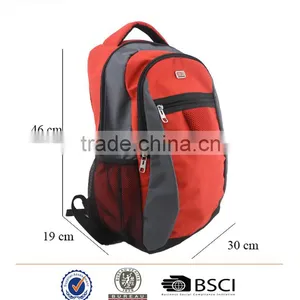 High School 600D Bag Backpack thumbnail-2