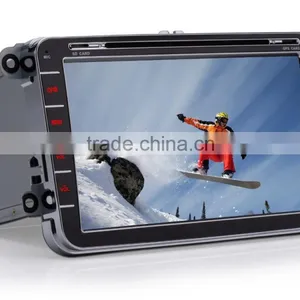 8" Car DVD/GPS Mp3 Player Radio Gps MAP Bluetooth For VW PASSAT SEAT Altea Sharan Multivan T5 thumbnail-4
