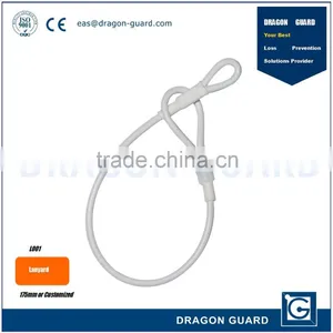 Dragon Guard Wholesale L001 Loop to Loop Plastic Security EAS Double Loop Lanyard thumbnail-3
