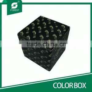 NEW STYLE CUBE SHAPE FOLDABLE COLOR BOXES WITH LITHO PRINTING thumbnail-1