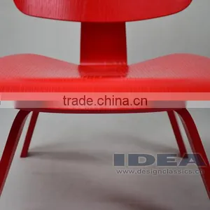Replica Charles Plywood Lounge Chair - Red Color thumbnail-6