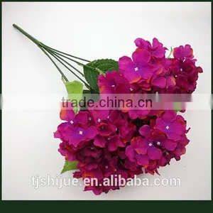 Wedding Flower Bouquet White Hydrangea Floral Bouquet thumbnail-2