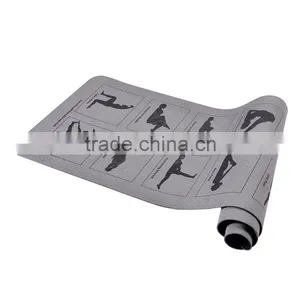 Double Eco Custom Printed Anti-Slip Yoga Mat thumbnail-5