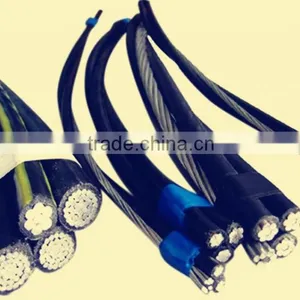 AAC Conductor Cable Aluminum Electrical Overhead Cable With PE or XLPE Insulation thumbnail-1