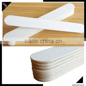 DOUBLE Sided Grit White Color Nail File thumbnail-1