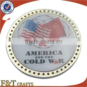 Wholesale Bulk Canada Engrave Gold Soft Enamel Metal Promotional Coin for Souvenir thumbnail-5