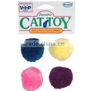New Style Pom Poms Cat Toy thumbnail-1