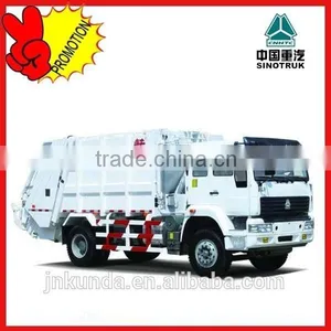 China Cheap Compressed Garbage Truck 12 m3 for Sudan Use thumbnail-1