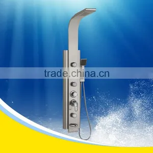 China Supplier 304 Stainless Steel Panel Set Shower Column Y-001 thumbnail-1