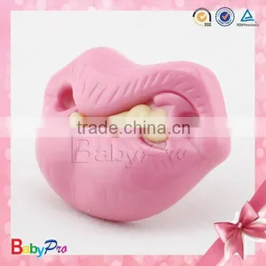 China Supplier Promotional Baby Products Baby Pacifier Ningbo Unique Baby Pacifiers Mouth Design Baby Pacifier thumbnail-5