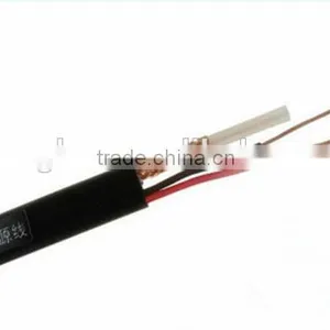 Telecommunications Cctv Cable Full Copper Rg59 Coaxial Cable 2dc Power Insulation Foam China Supplier thumbnail-3