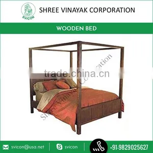 Luxurious Stylish and Elegant 4 Poster Bed,Wooden Furniture at Cheap Price thumbnail-1