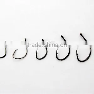 Sport Circle Hook High Carbon Steel 2/0 500pcs/bag thumbnail-2