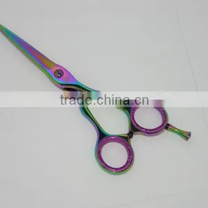 Professional Titanium Multicolored 6'', Salon Hair Cutting Barber Scissors, Barber Scissors thumbnail-1